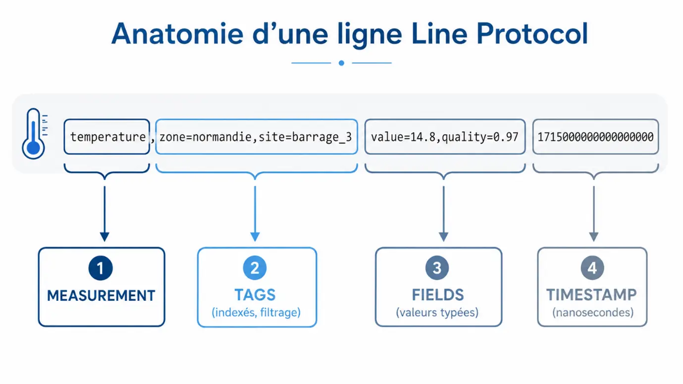 Anatomie d'une ligne Line Protocol Anatomie d'une ligne Line Protocol