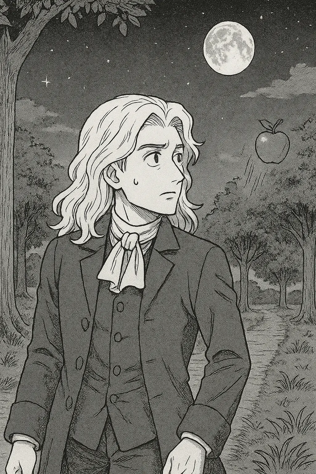 Newton et sa pomme