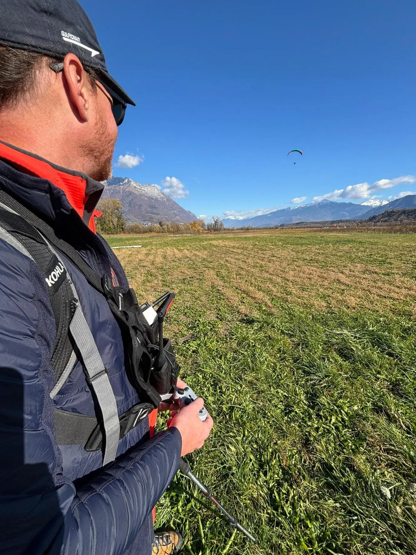 dispositif luciole - vol parapente - sourds malentendants